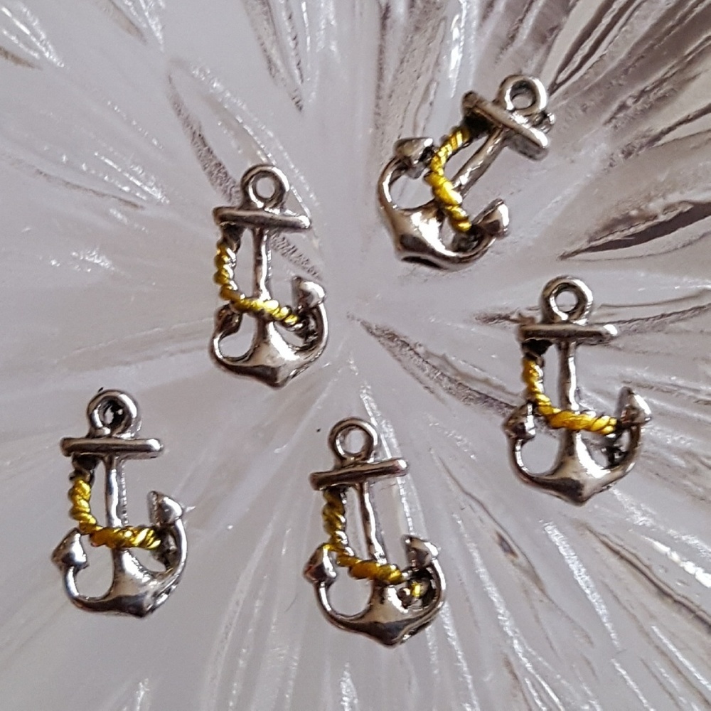 Anchor Floating Charm for Picture Locket